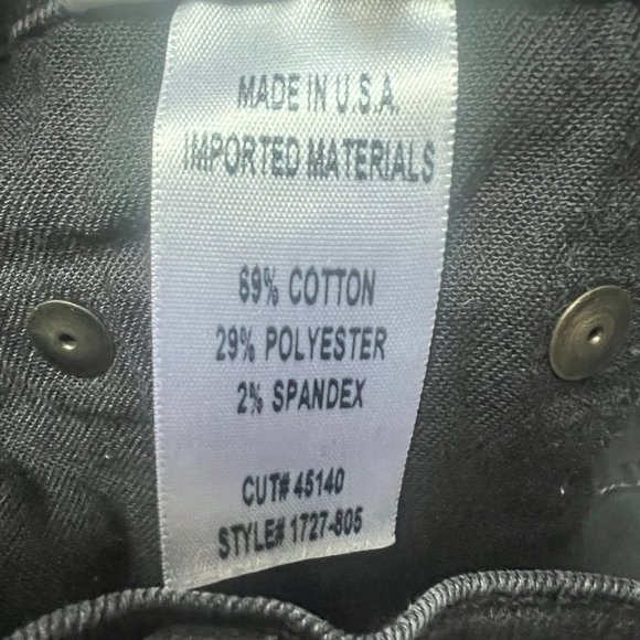 Citizens of Humanity Jeans Rocket Ankle High Rise Womens 29 Black Skinny Jeans - Picture 7 of 12